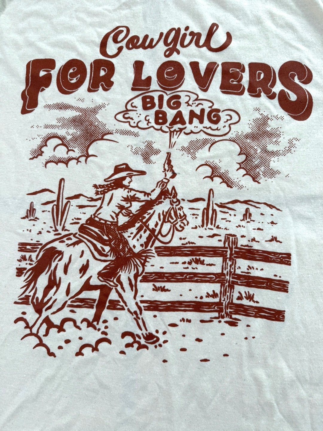 Cowgirl For Lovers Western Graphic Tee