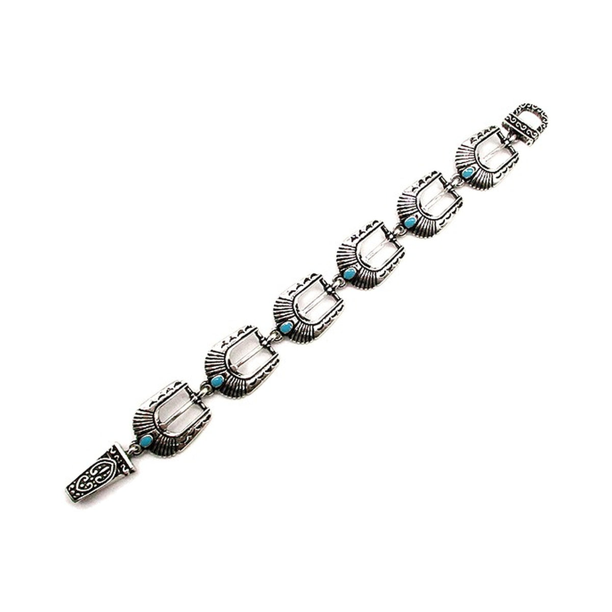 Western Belt Buckle Magnetic Bracelet (SB2609)