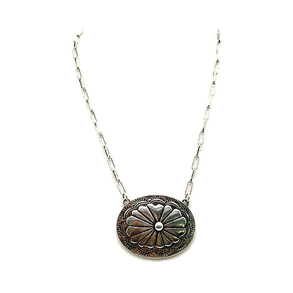 Western Concho Necklace