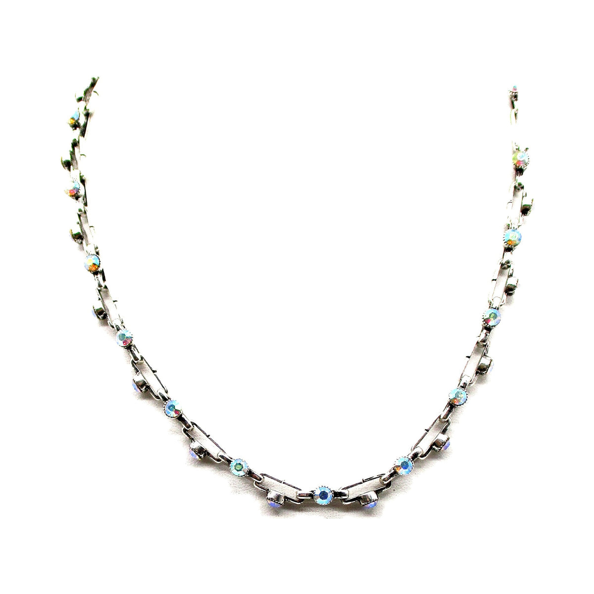 Western Small Turquoise Ball Necklace - AB