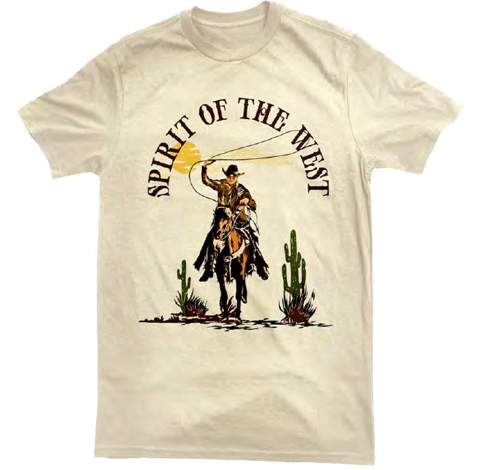 Spirit Of The West Western Graphic Tee