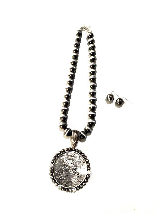 WESTWOOD Liberty sterling silver necklace