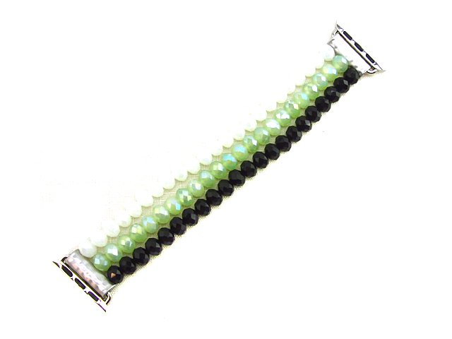 Multi Layer Glass Bead Apple Watchband