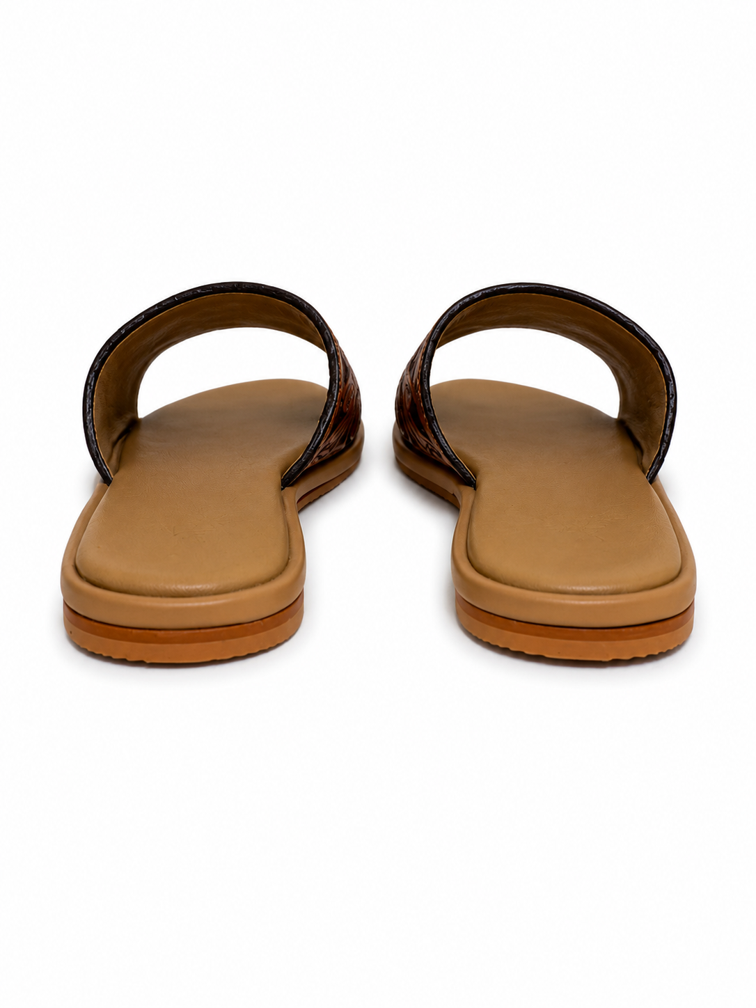 Western Hand Tooled Sandals