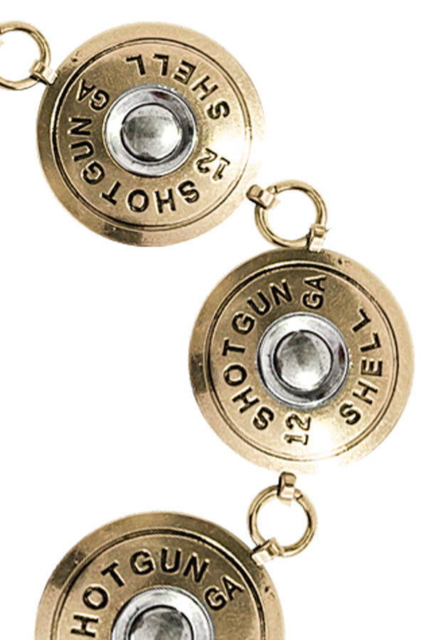 WESTERN SHOTGUN SHELL CHAIN BELT - S