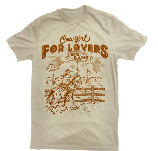 Cowgirl For Lovers Western Graphic Tee