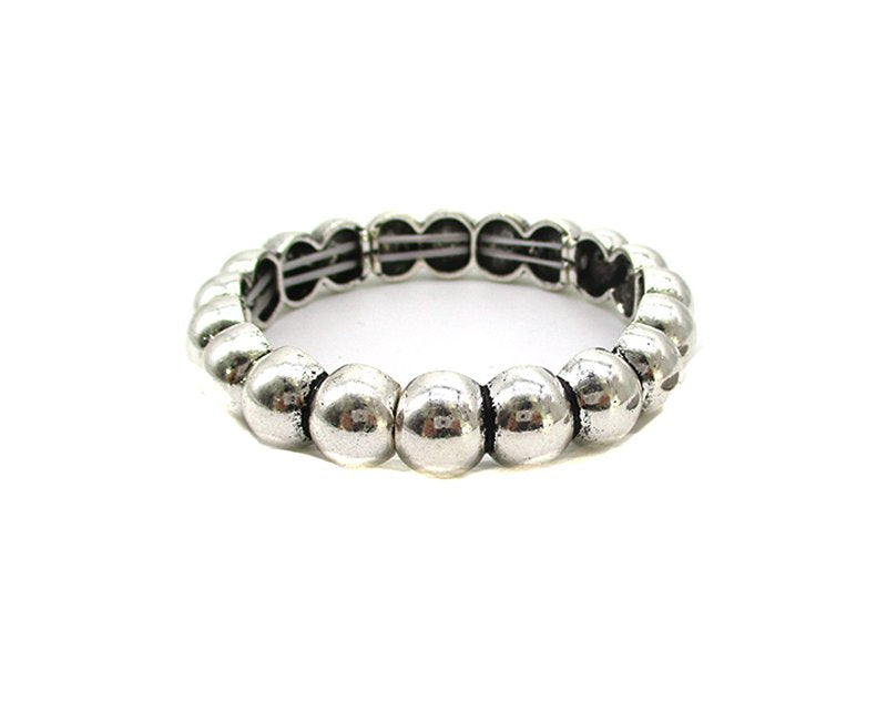 Western Bubble Ball Stretch Bracelet