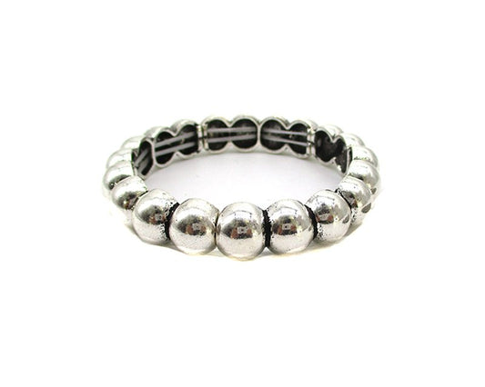 Western Bubble Ball Stretch Bracelet