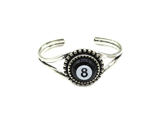 8 Ball Cuff Bracelet