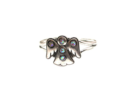 Western Angel AB Stone Cuff Bracelet
