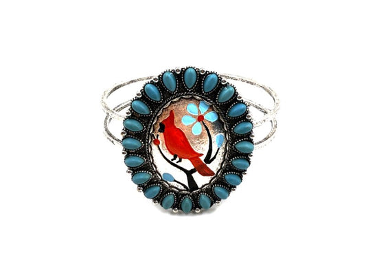 Western Cardinal Hinge Bracelet
