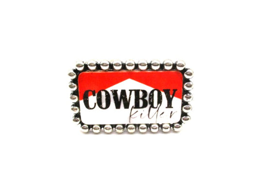Western Cowboy Killer Plate Cuff Bracelet