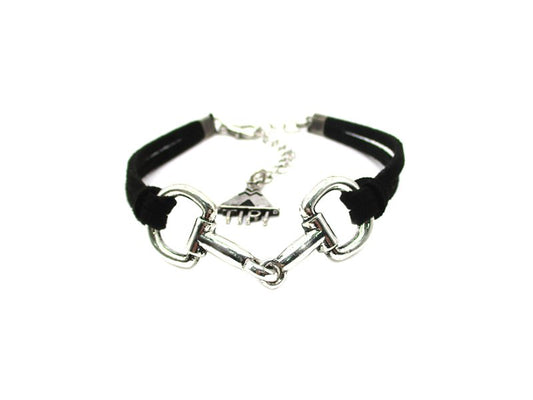 Western Snaffle Bit Cord Bracelet