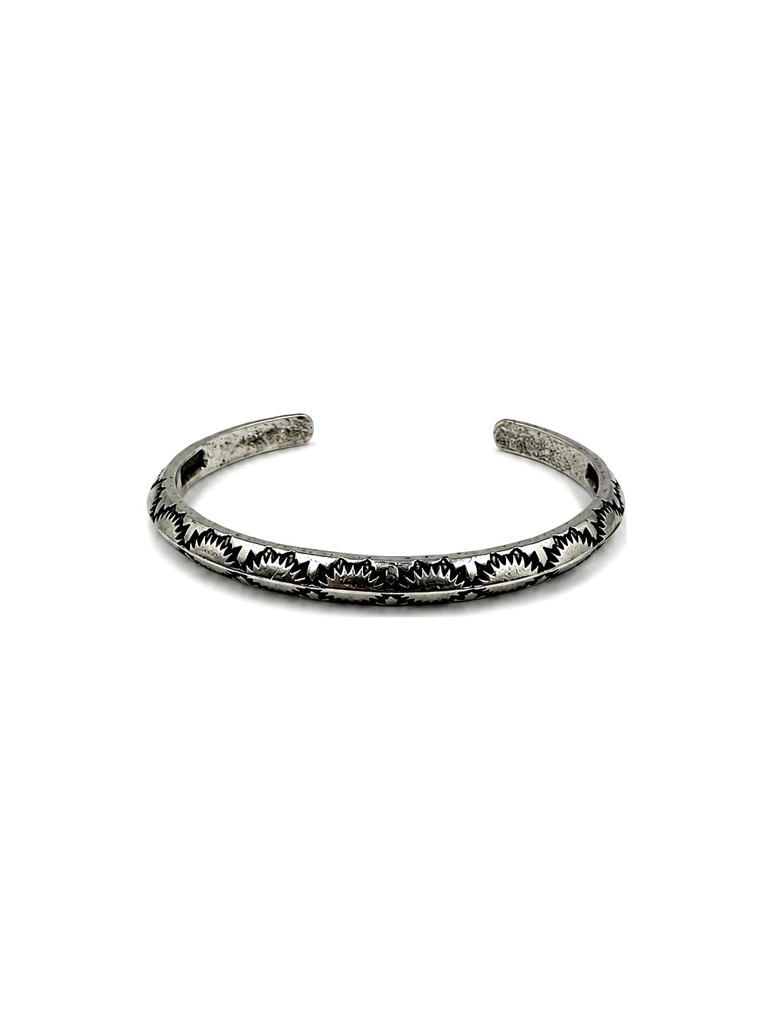 Western Stamped Chevron Cuff Bracelet