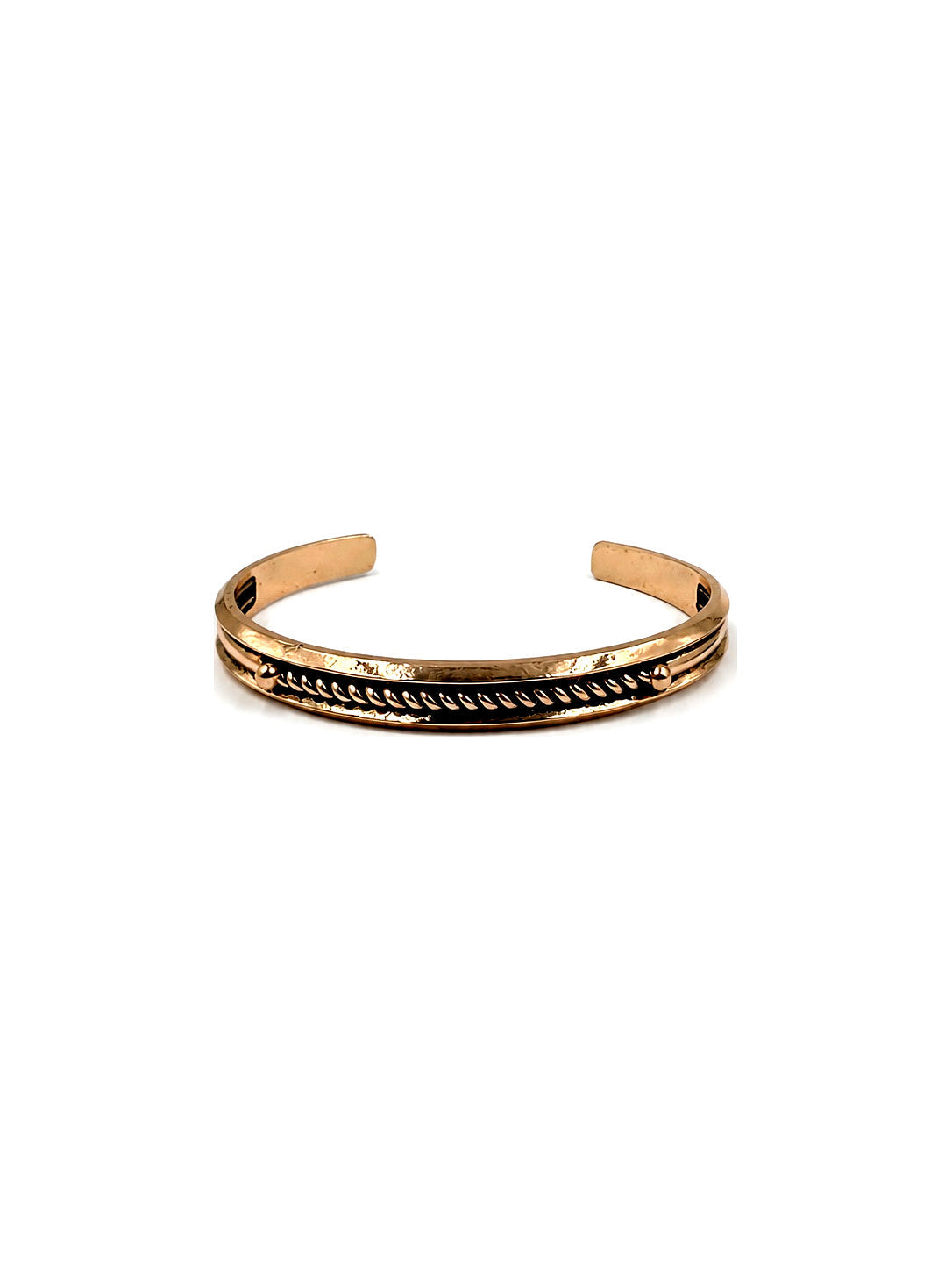 Western Twisted Rope Cuff Bracelet