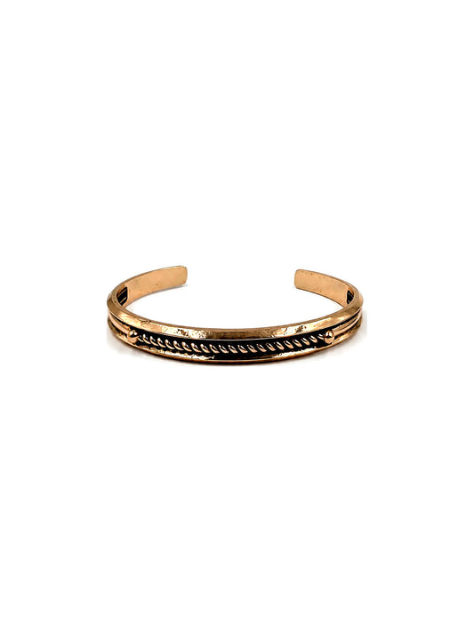 Western Twisted Rope Cuff Bracelet