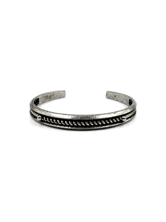 Western Twisted Rope Cuff Bracelet