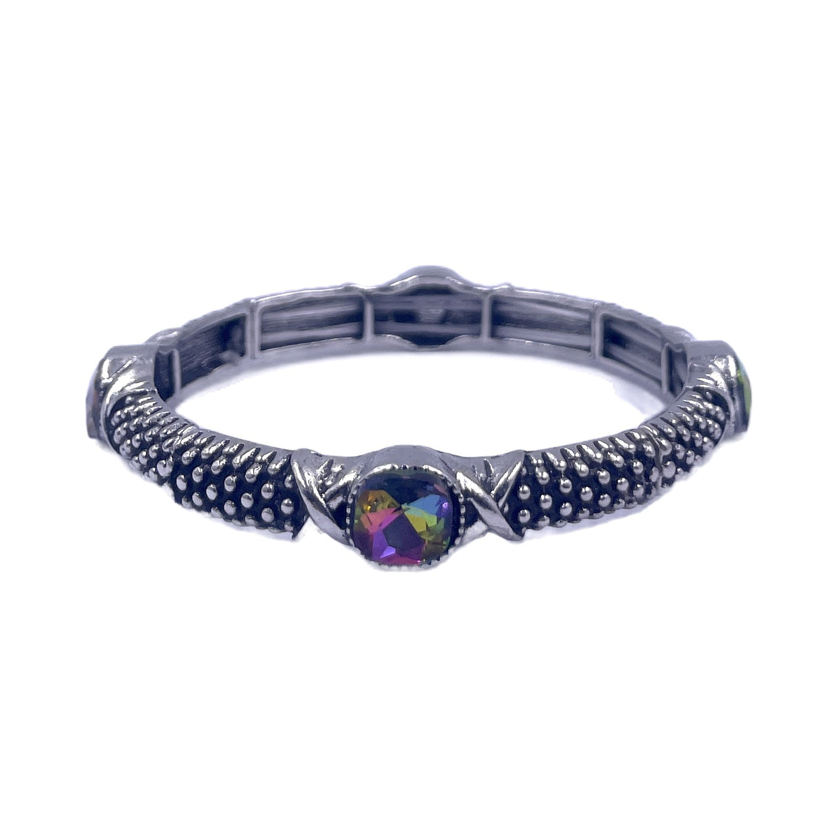 Western Crystal Stretch Bracelet