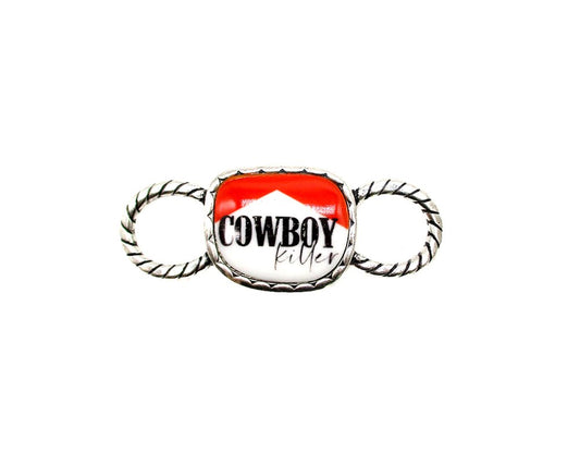 Western Cowboy Killer Scarf Charm