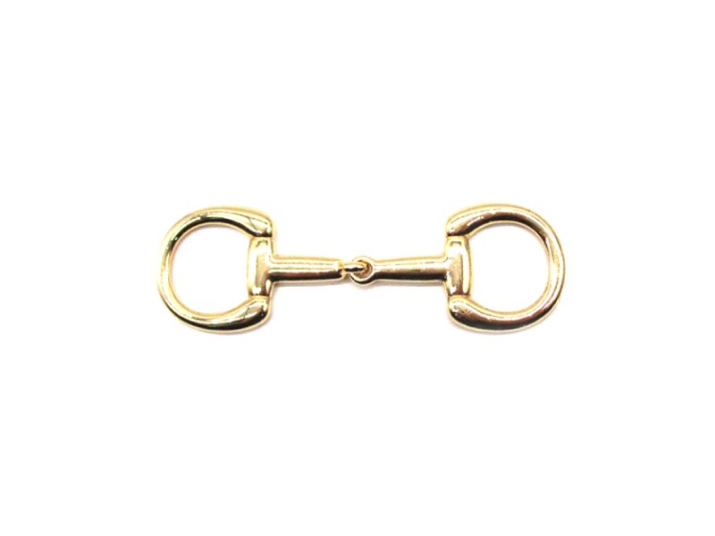 Western Snaffle Bit Scarf Charm