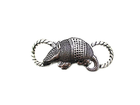 Western Armadillo Scarf Charm