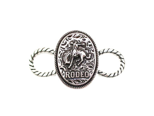 Western Rodeo Scarf Charm