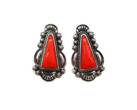 Western Turquoise Stone Post Earring
