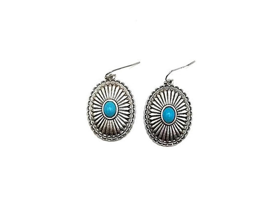 Western Concho Earring
