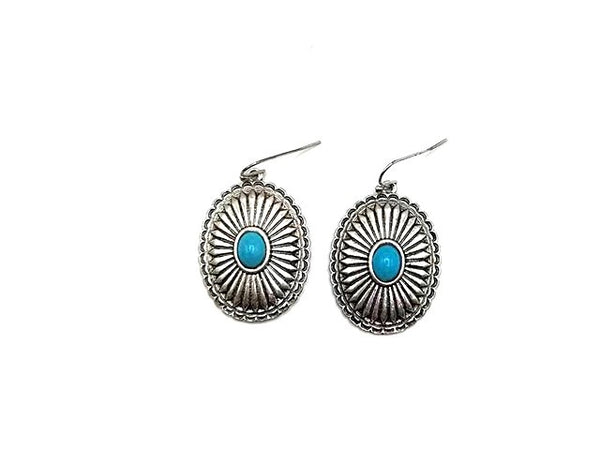 Western Concho Earring
