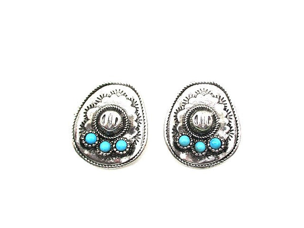 Western Cowboy Hat Post Earring