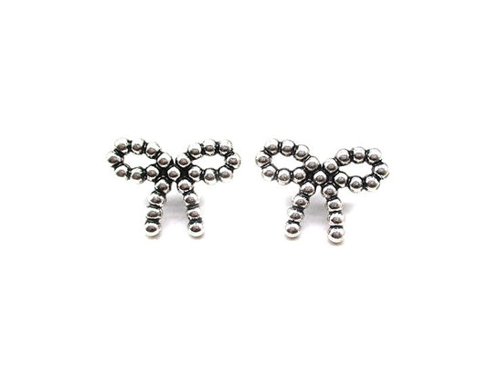 Western Metal Ribbon Post Earring
