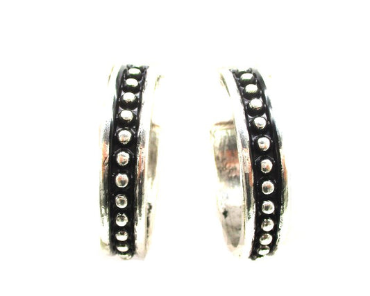 Western Bubble Hoop Earring