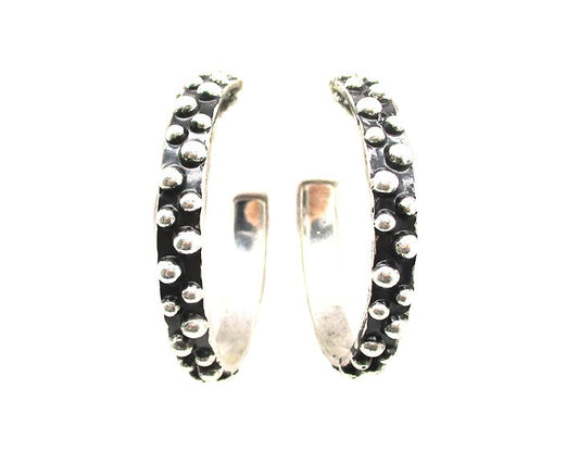 Western Bubble Hoop Earring