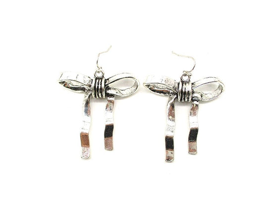 Western Ribbon Dangle Earring