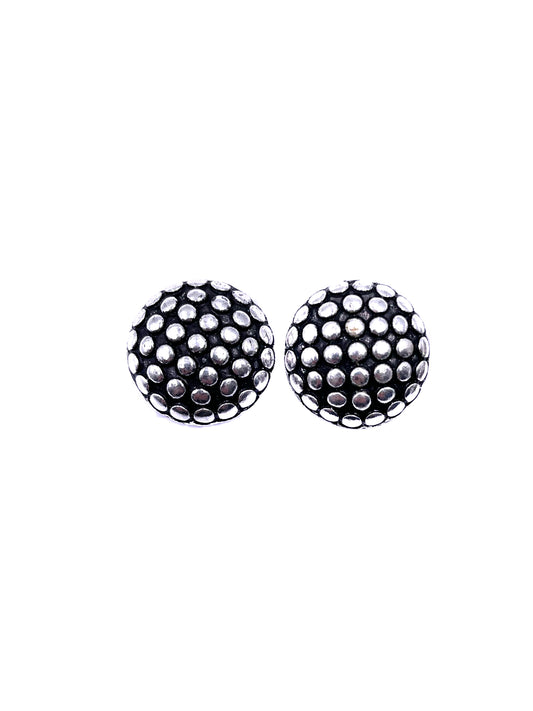 Western Round Ball Bubble Earring