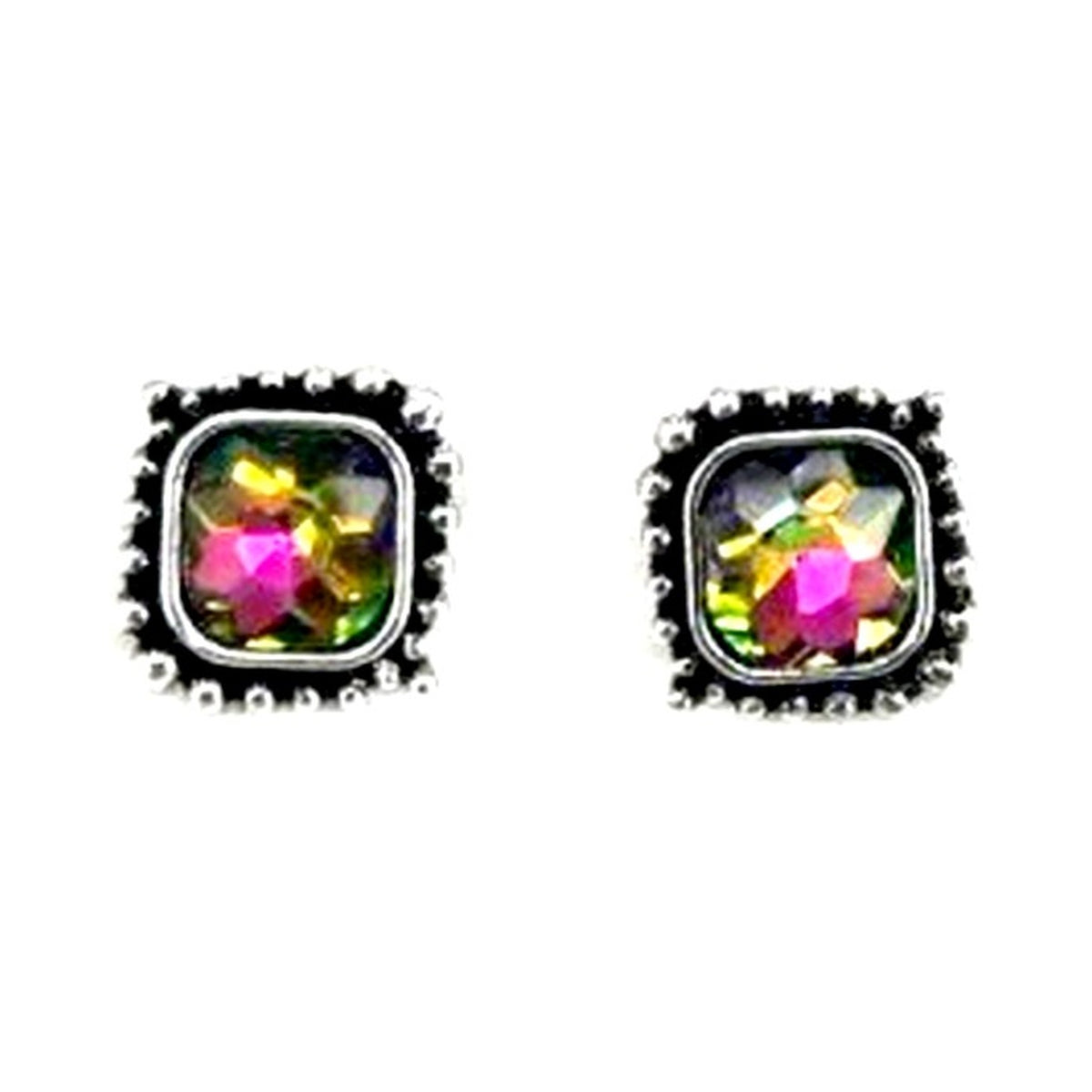 Western Small Square Earrings (SE2777)