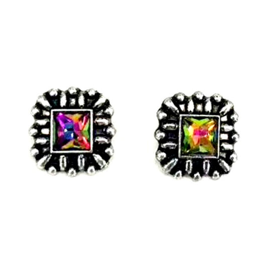 Western Small Square Earrings (SE2778)