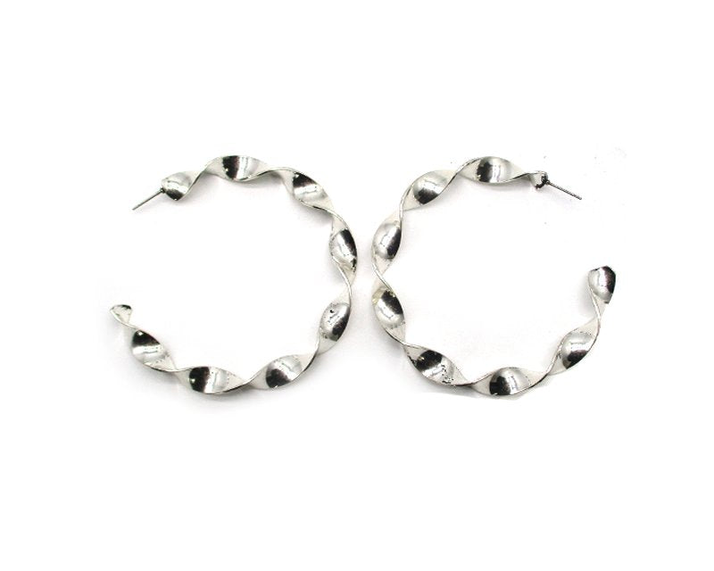 Western Twisted Hoop Earring