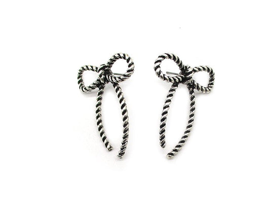 Western Corded Wire Ribbon Earring