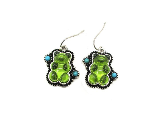 Gummy Bear Turquoise Earring