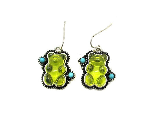 Gummy Bear Turquoise Earring