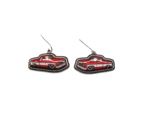 Antique Car Dangle Earring
