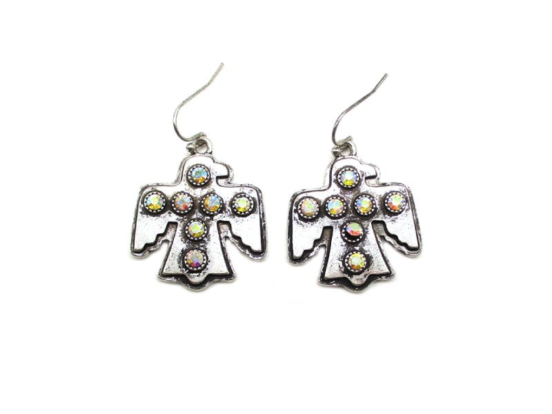 Western Thunderbird AB Stone Dangle Earring