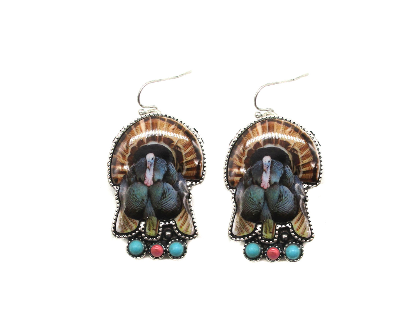 Western Turkey Dangle Earring