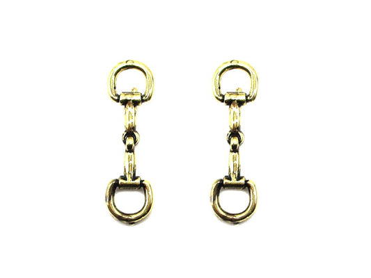Western Small Snaffle Bit Earring