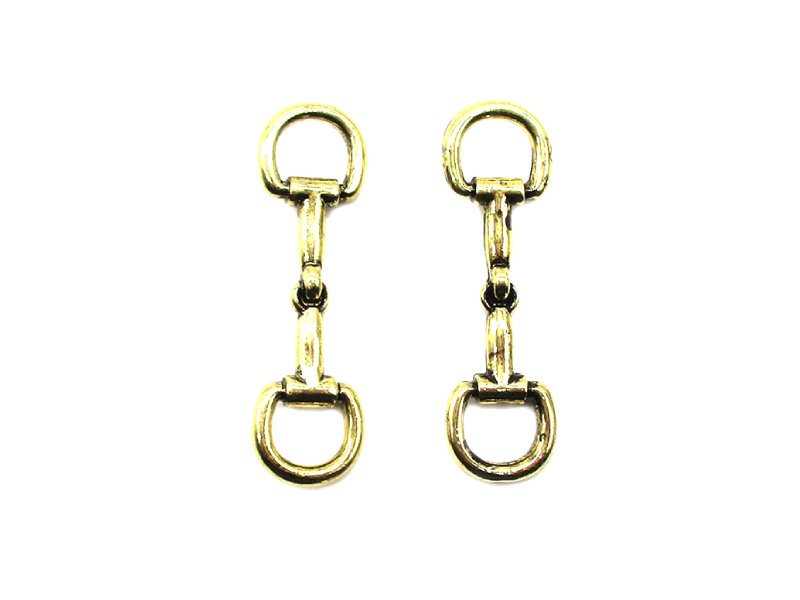 Western Snaffle Bit Dangle Earring