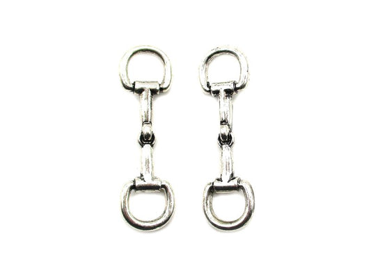 Western Snaffle Bit Dangle Earring