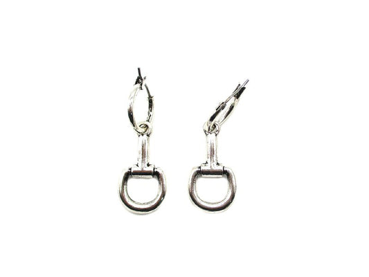 Western Snaffle Bit Dangle Earring