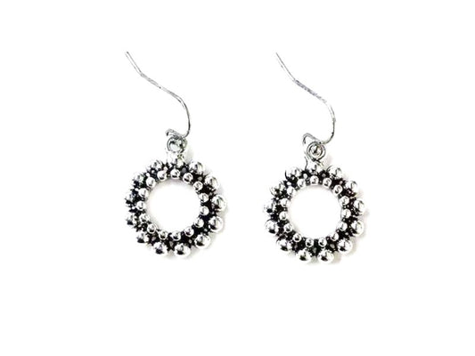 Western Small Round Bubble Earring