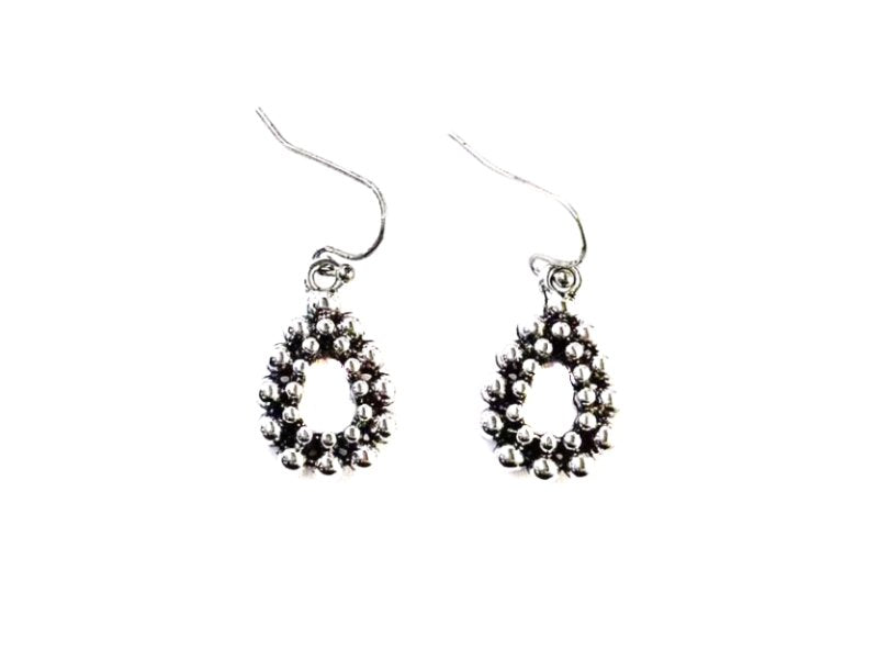 Western Small Teardrop Bubble Dangle Earring
